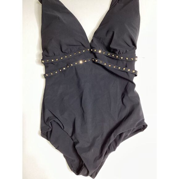 New. Miraclesuit sexy black swimsuit. Normally $188 size 14 - Picture 4 of 9